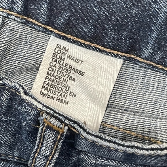 H&H - &Denim - Slim Low Waist - Size 31/32 - Picture 4 of 5